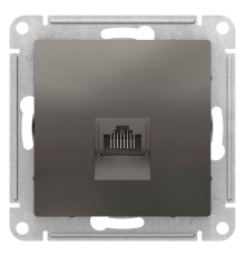 Розетка компьютерная Schneider Electric AtlasDesign ATN000983 Сталь - ATN000983
