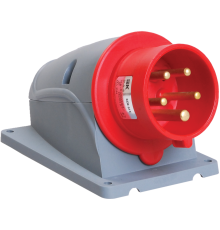 ССИ-525 32А-6ч/200/346-240/415В 3Р+РЕ+N IP44 MAGNUM вилка стационарная.ИЭК