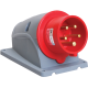ССИ-525 32А-6ч/200/346-240/415В 3Р+РЕ+N IP44 MAGNUM вилка стационарная.ИЭК