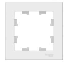 Рамка на 1 пост Schneider Electric AtlasDesign ATN000101 Белый - ATN000101