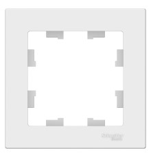 Рамка на 1 пост Schneider Electric AtlasDesign ATN000101 Белый - ATN000101