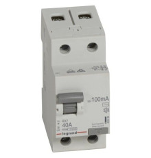 УЗО Legrand RХ3 2P 40A ((100mA!!)) 10kA 2M тип АC