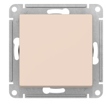 Выключатель 1-клавишный Schneider Electric AtlasDesign ATN000211 Бежевый - ATN000211