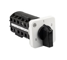 Переключатель BS 16 88 U, 2P, 20A, тип 1-2-3-4-5, 2NO на 1_5, на дверь, фронт IP40 | арт.EAC610378