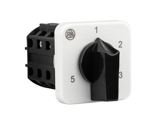 Переключатель BS 16 95 U, 3P, 20A, тип 1-2-3-4-5, 3NO на 1_5, на дверь, фронт IP40 | арт.EAC610379