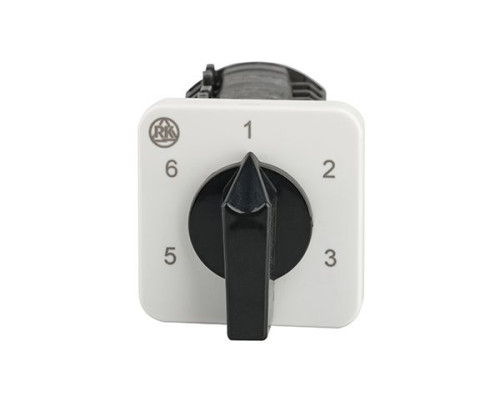 Переключатель BS 16 96 U, 3P, 20A, тип 1-2-3-4-5-6, 3NO на 1_6, на дверь, фронт IP40 | арт.EAC609866