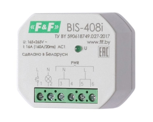 BIS-408-i реле импульсное