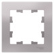 Рамка на 1 пост Schneider Electric AtlasDesign ATN000301 Алюминий - ATN000301