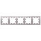 Рамка на 5 постов Schneider Electric AtlasDesign ATN000305 Алюминий - ATN000305