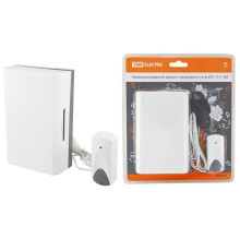 Звонок проводной в эл.сеть ЗПС-11/1-ЭМ (эл.мех, кнопка IP30, AC 230V) TDM