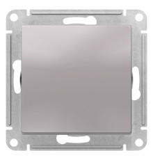 Выключатель 1-клавишный Schneider Electric AtlasDesign ATN000311 Алюминий - ATN000311