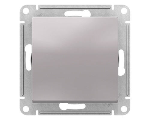 Переключатель 1-клавишный Schneider Electric AtlasDesign ATN000361 Алюминий - ATN000361