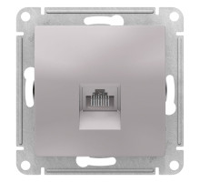 Розетка компьютерная Schneider Electric AtlasDesign ATN000383 Алюминий - ATN000383