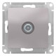 Розетка TV Schneider Electric AtlasDesign ATN000391 Алюминий - ATN000391