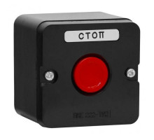 Пост кнопочный ПКЕ 222-1 красный IP54 TDM