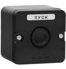 Пост кнопочный ПКЕ 222-1 черный IP54 TDM
