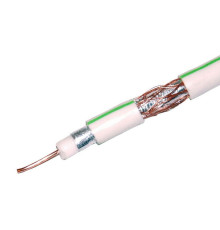 SAT-703 Cu (100м) коаксиальный кабель , белый TDM