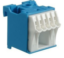 Клемма QuickConnect (1x16мм2 + 5х4мм2), 30 mm, Синяя Hager