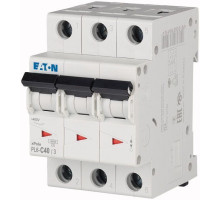 Авт. выключатель PL6-C40/3, 3P, 40A, хар-ка C, 6kA, 3M