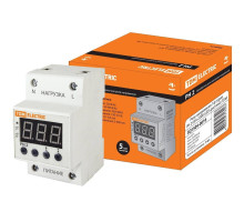 Реле напряжения 1ф серии АЗМ с LED-дисплеем 63А-220В TDM