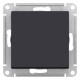 Выключатель 1-клавишный Schneider Electric AtlasDesign ATN001011 Карбон - ATN001011