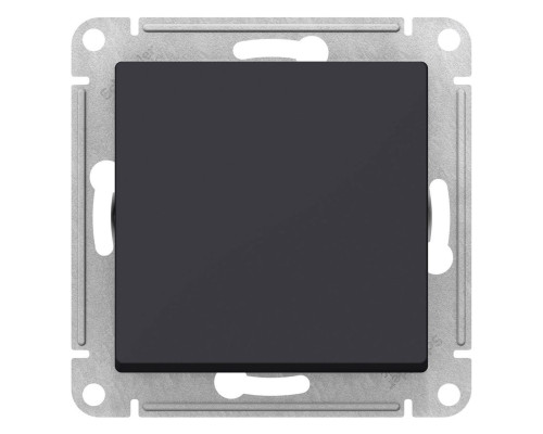 Переключатель 1-клавишный Schneider Electric AtlasDesign ATN001061 Карбон - ATN001061
