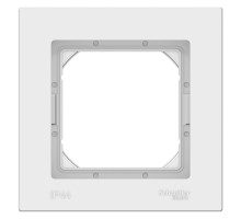 Рамка на 1 пост AQUA Schneider Electric AtlasDesign ATN440101 Белый - ATN440101