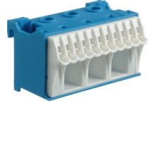 Клемма QuickConnect  (3x16мм2 + 11х4мм2), 60 mm, Синяя Hager
