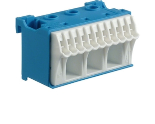 Клемма QuickConnect  (3x16мм2 + 11х4мм2), 60 mm, Синяя Hager