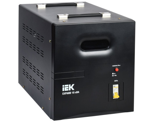 Стабилизатор напряжения переносной EXPAND 10кВА IEK | арт.IVS21-1-010-11