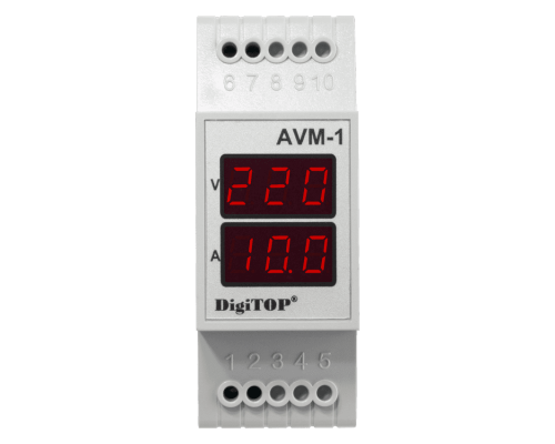 Амперметр-вольтметр DigiTOP AVM-1 Амперметр-вольтметр DigiTOP AVM-1