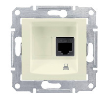 Розетка компьютерная Sedna Бежевый - SDN4300147