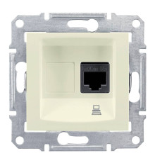 Розетка компьютерная Sedna Бежевый - SDN4300147
