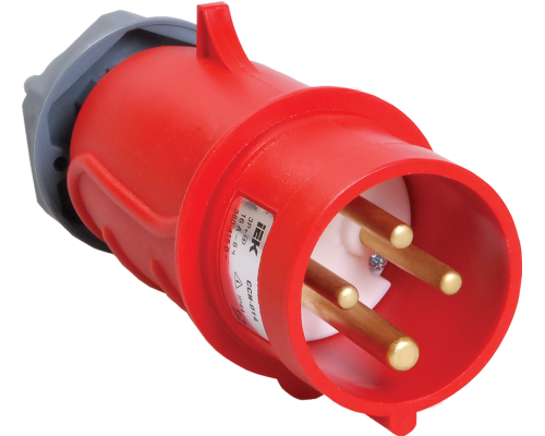 ССИ-014 16А-6ч/200/346-240/415В 3Р+РЕ IP44 MAGNUM вилка перенос.ИЭК