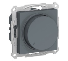 ATLASDESIGN СВЕТОРЕГУЛЯТОР (диммер) повор-нажим, LED, RC, 400Вт, мех., ГРИФЕЛЬ