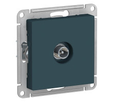 ATLASDESIGN TV РОЗЕТКА оконечная 1DB, механизм, ИЗУМРУД