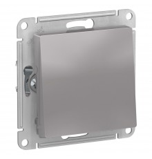 ATLASDESIGN AQUA 1-клавишный ПЕРЕКЛЮЧАТЕЛЬ IP44, сх.6, 10АХ, механизм, АЛЮМИНИЙ