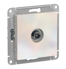 ATLASDESIGN TV РОЗЕТКА оконечная 1DB, механизм, ЖЕМЧУГ